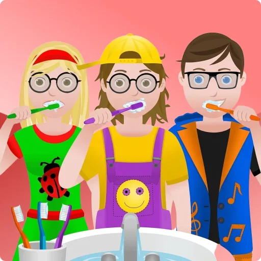 Tandenpoetsen met Otto, Elle en/of Izzi